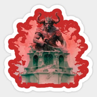 Evil Devil Sticker